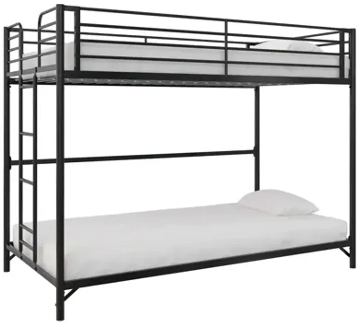 BrEZ Twin Bed in Black by DOREL HOME FURNISHINGS