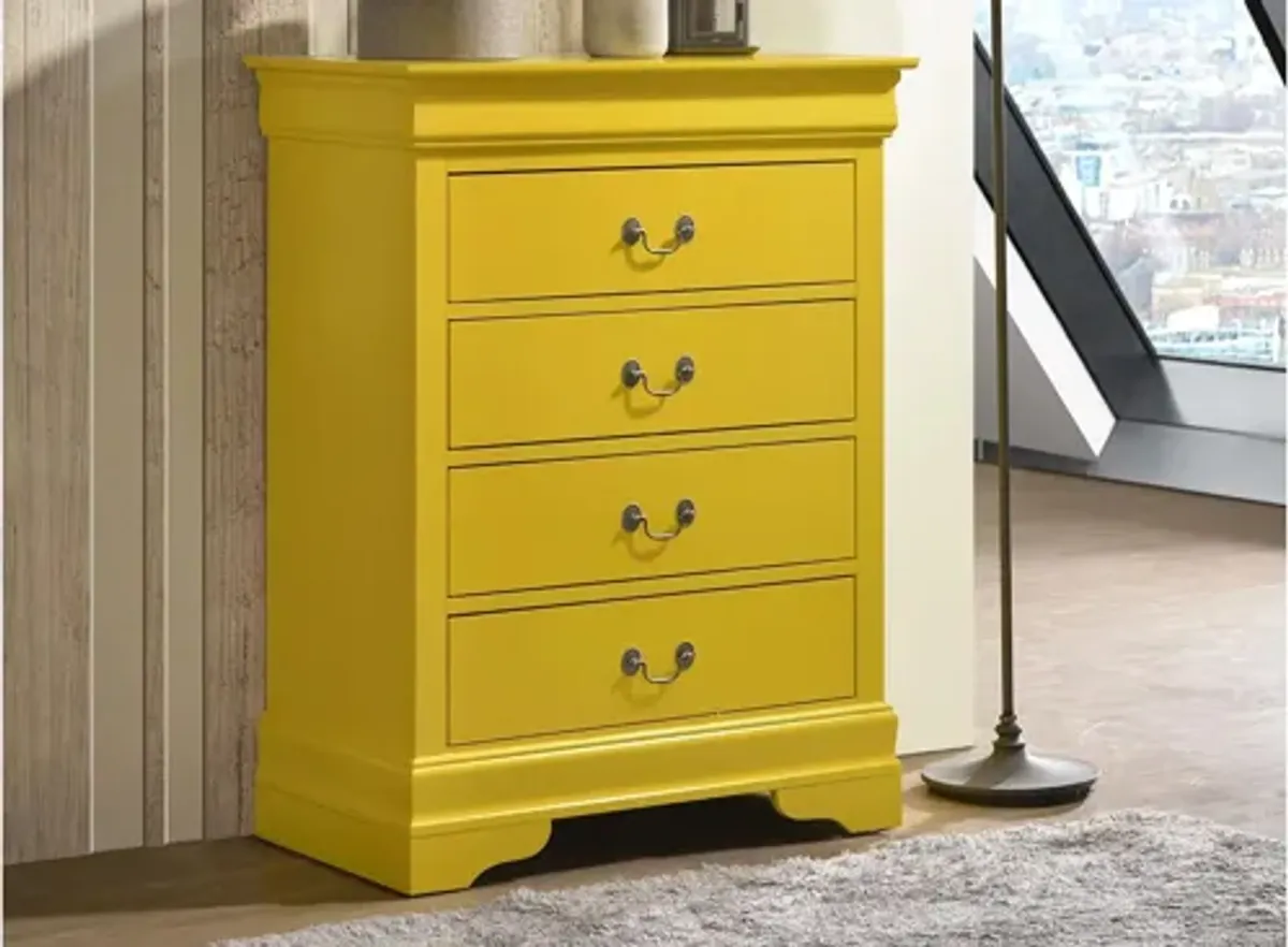 Rossie 4-Drawer Bedroom Chest