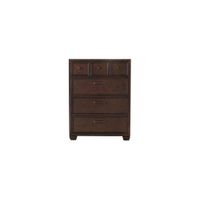 Zander Bedroom Chest in Chocolate by Samuel Lawrence