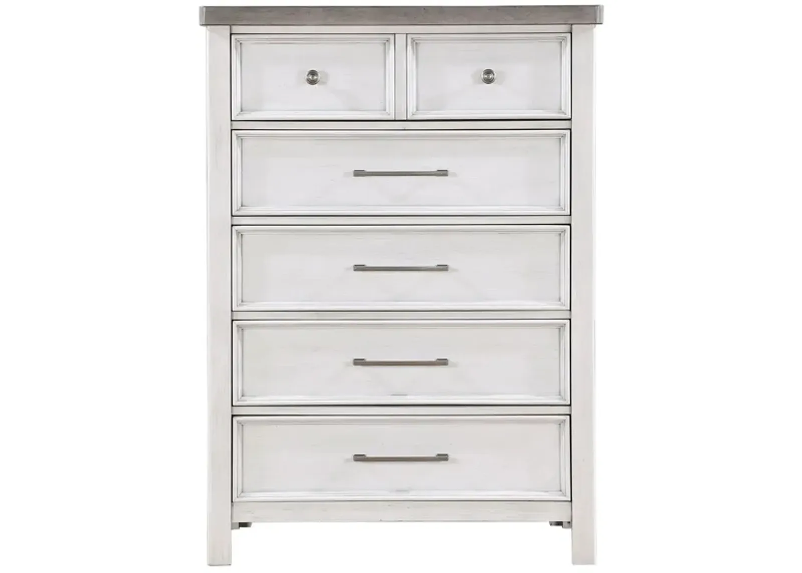 Chesky Chest in White;Gray by Bellanest