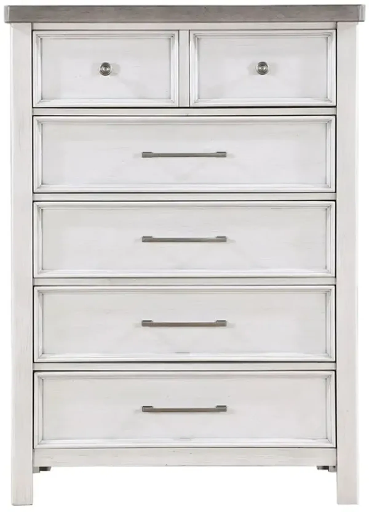 Chesky Chest in White;Gray by Bellanest