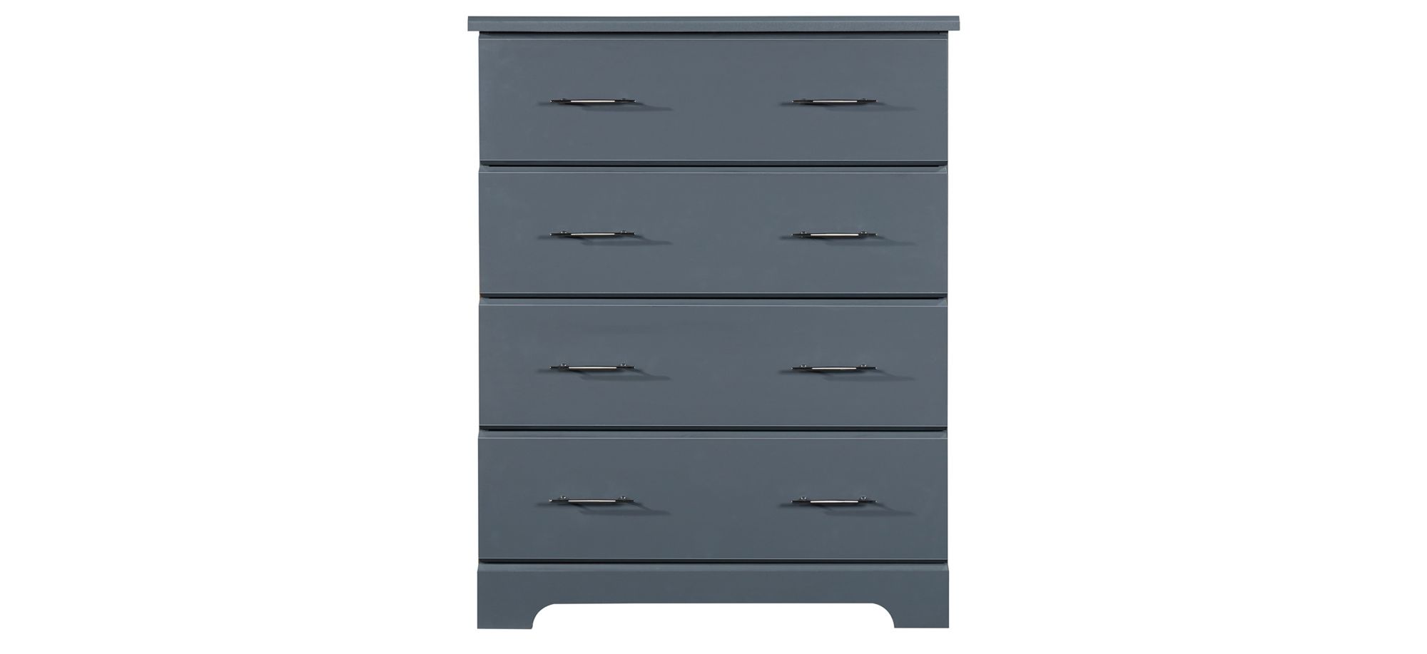 Brooks 4 Drawer Chest in Gray by Bellanest