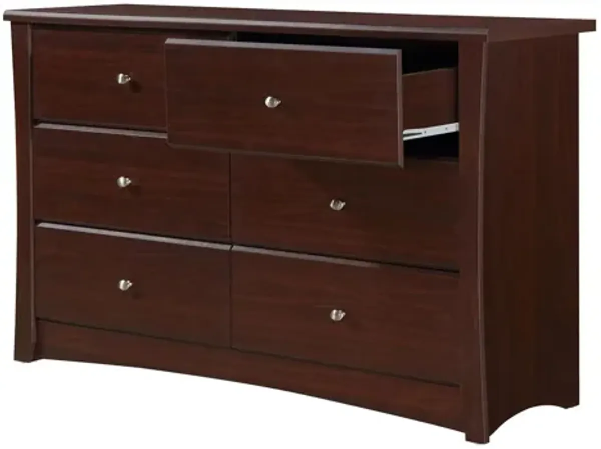 Crest 6 Drawer Dresser