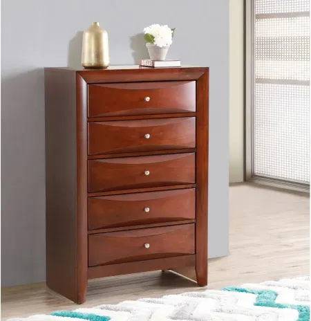 Marilla Bedroom Chest in Cherry by Glory Furniture