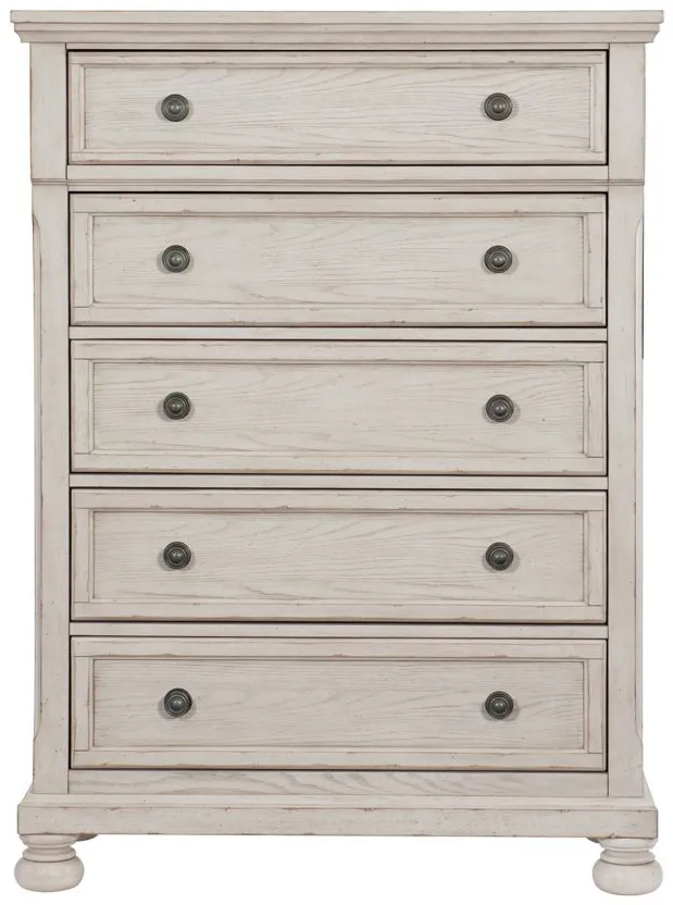 Donegan Chest in Wire-brushed White by Homelegance