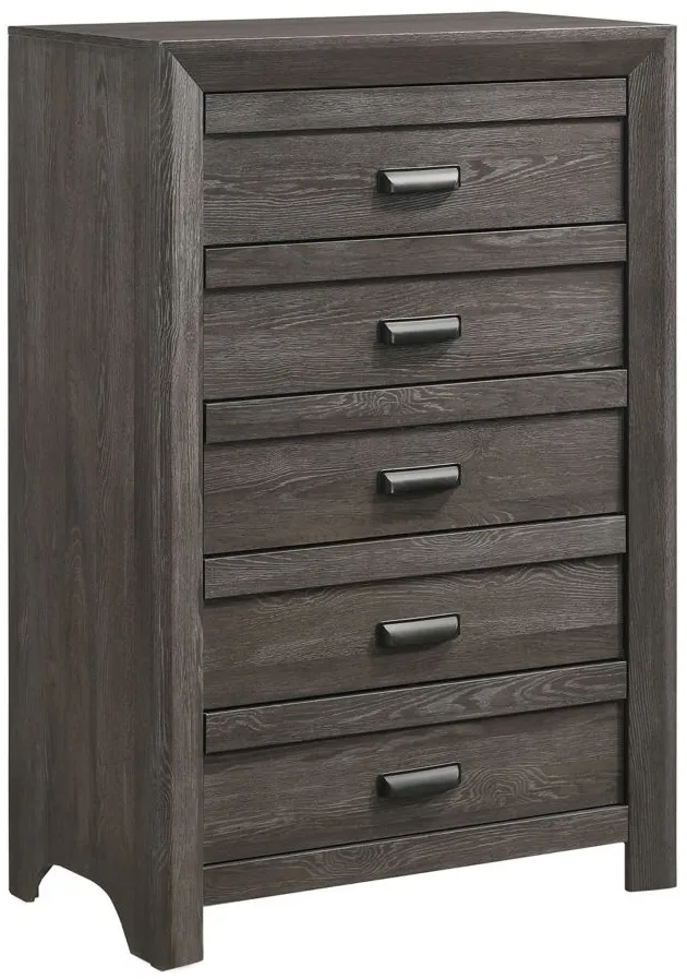 Adelaide Bedroom Chest in Gray by Crown Mark