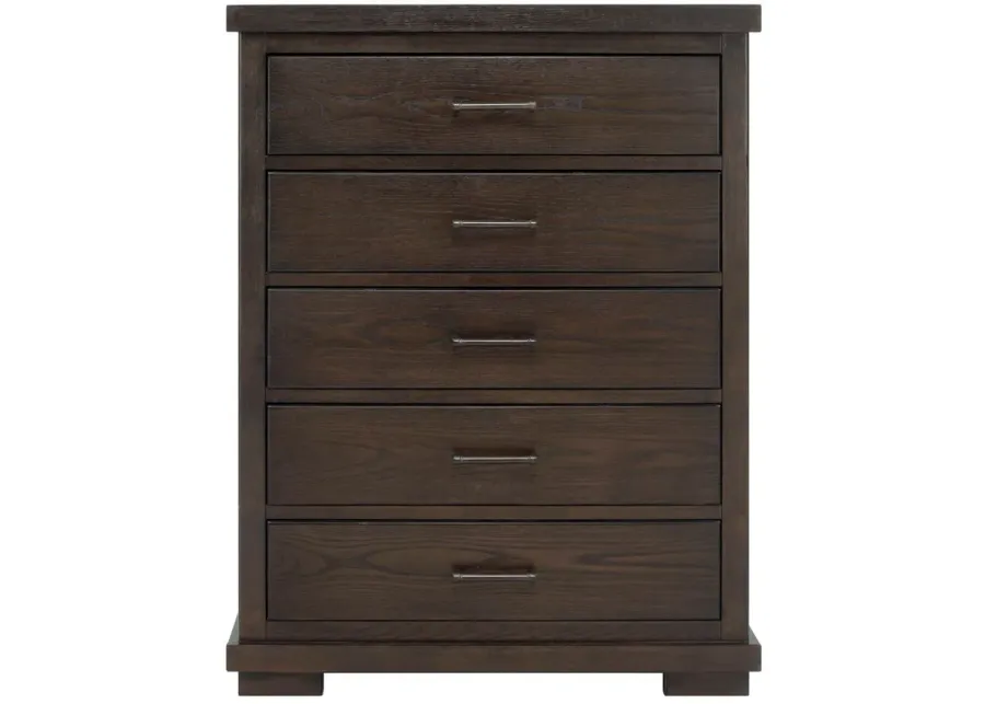 Bexley Drawer Chest in Brown by Davis Intl.