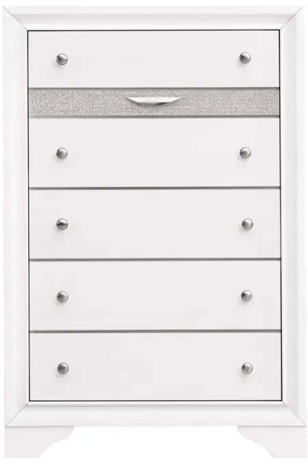 Madrid Chest in White by Glory Furniture