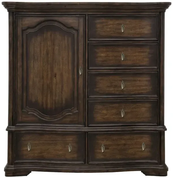 Cooper Falls Six-Drawer Master Chest with Cabinet