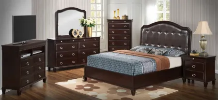 Abbot Bedroom Chest in Cappuccino by Glory Furniture