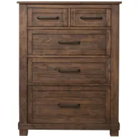 Sun Valley Bedroom Chest in Rustic Timber by A-America