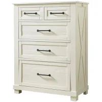 Sun Valley Bedroom Chest in White by A-America