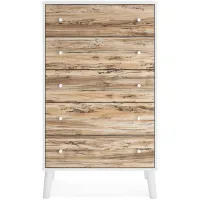 Piperton Chest in Brown/White by Ashley Express