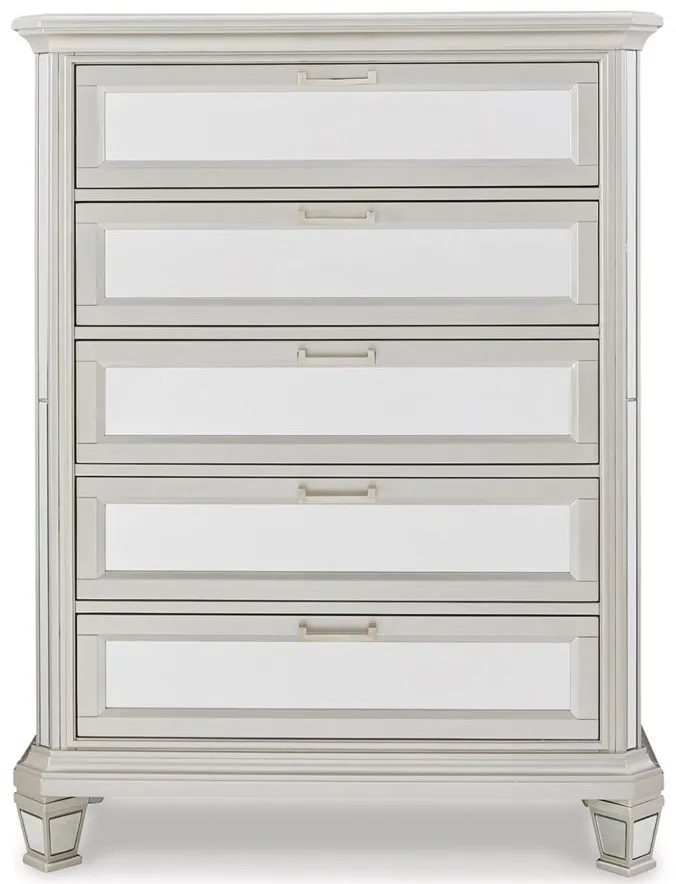 Lindenfield Chest in Silver by Ashley Furniture