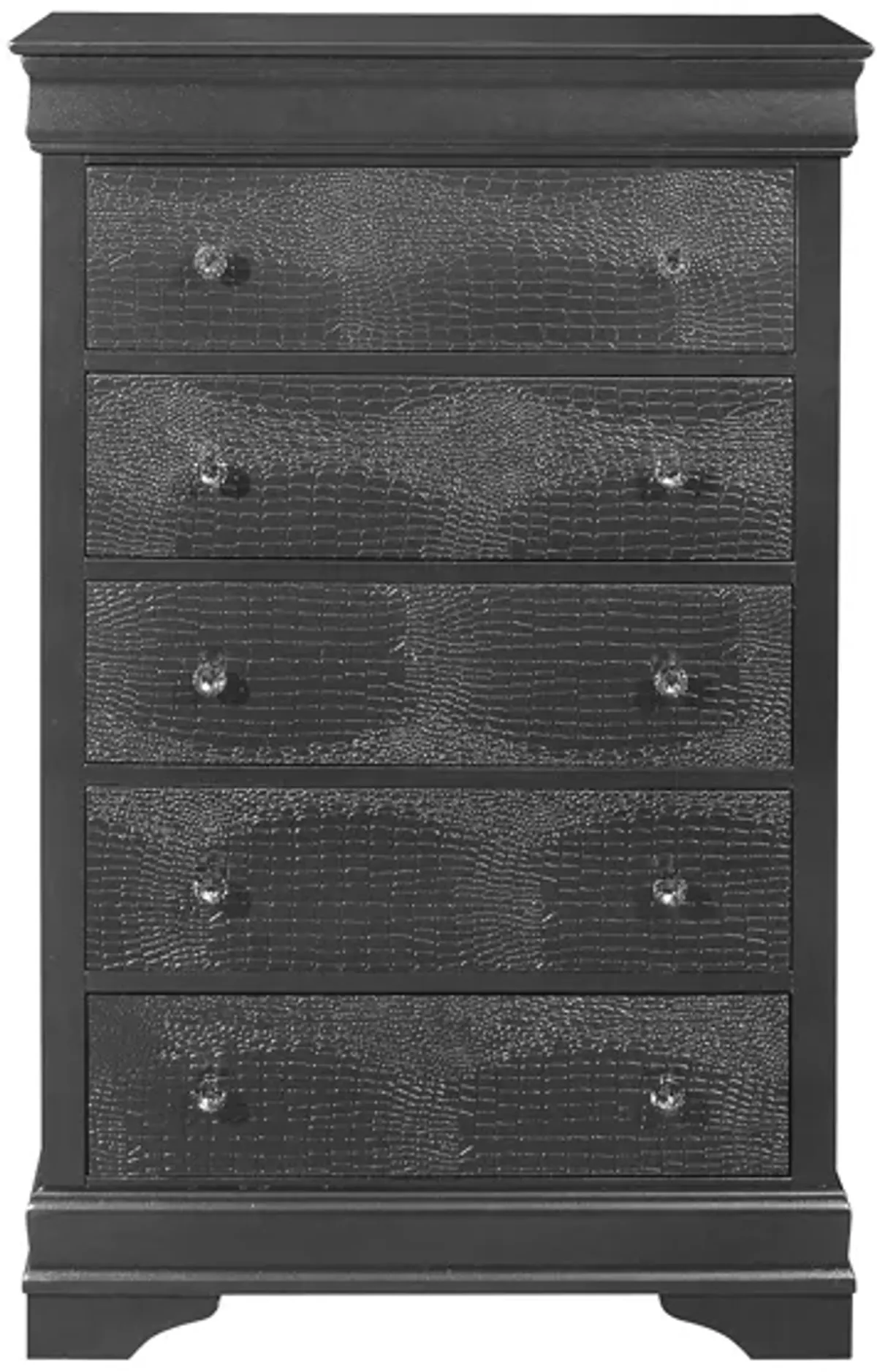 Pompei Chest in Metallic Grey by Global Furniture Furniture USA