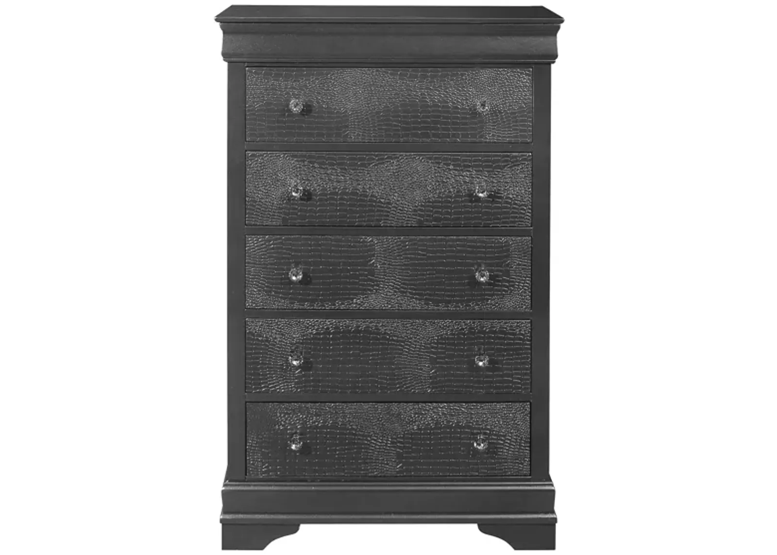 Pompei Chest in Metallic Grey by Global Furniture Furniture USA