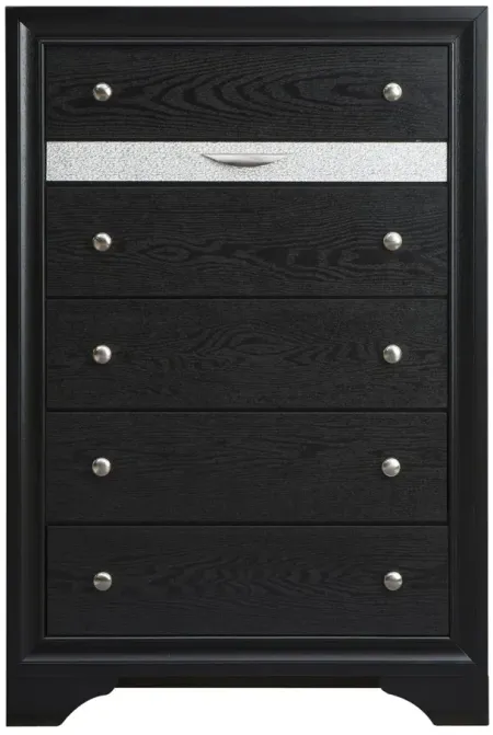 Madrid Chest in Black by Glory Furniture
