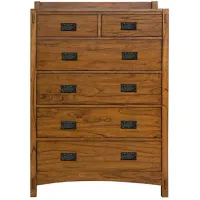 Mission Hill Bedroom Chest in Harvest by A-America