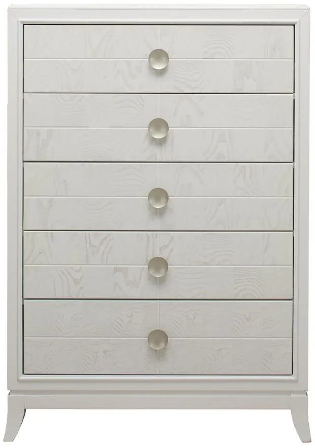 Giovanna Chest in White by Samuel Lawrence