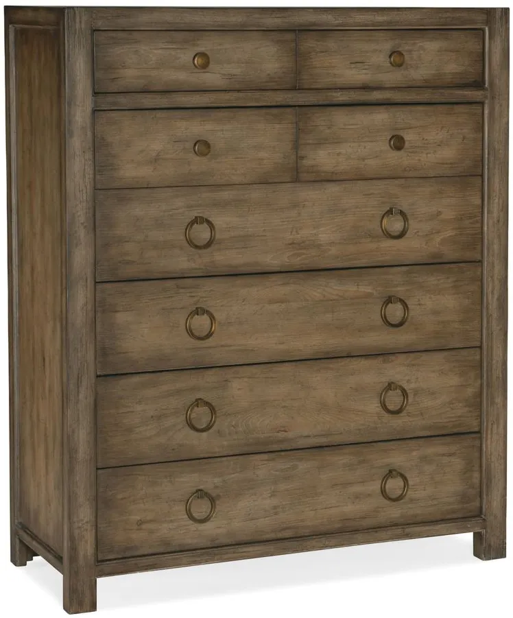Sundance Six-Drawer Chest in Brown by Hooker Furniture