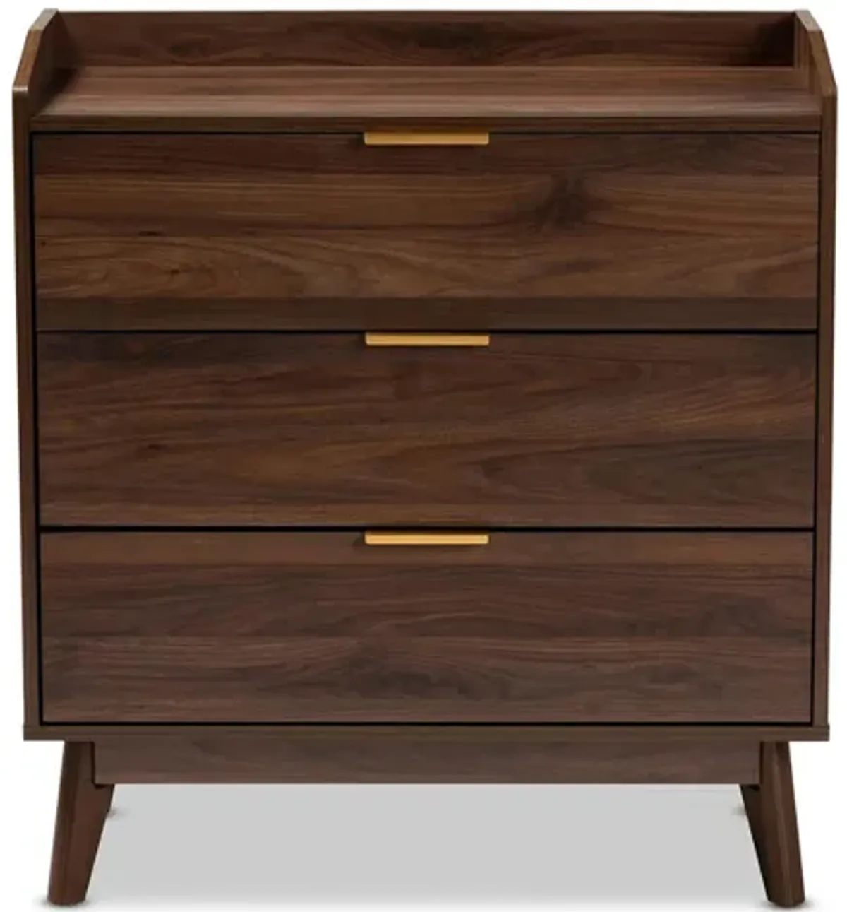 Lena 3-Drawer Wood Chest