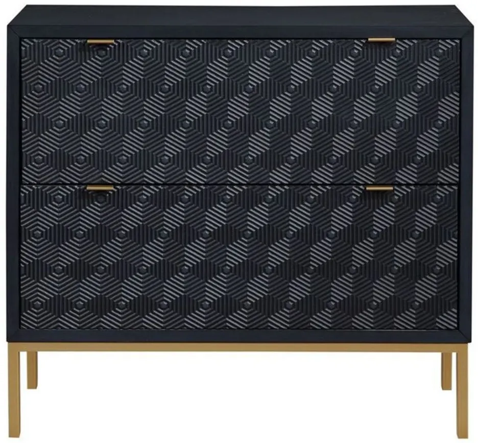 Wonder Chest in Blue & Gold by Coast To Coast Imports