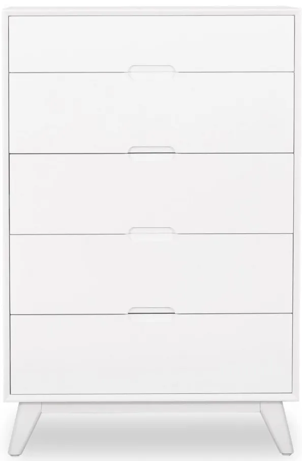 Selena High Chest in White by Unique Furniture