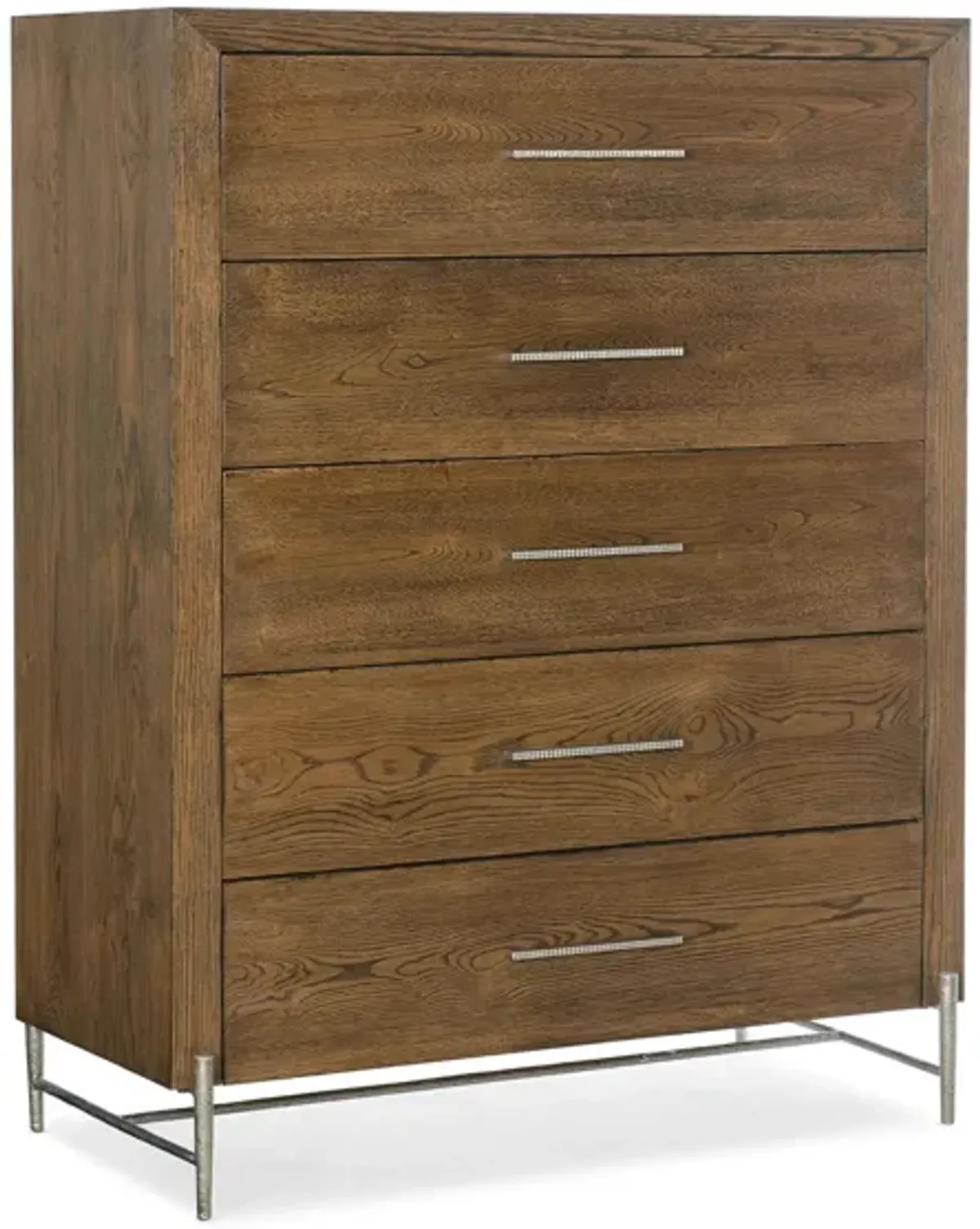 Chapman Five-Drawer Chest in Brown by Hooker Furniture