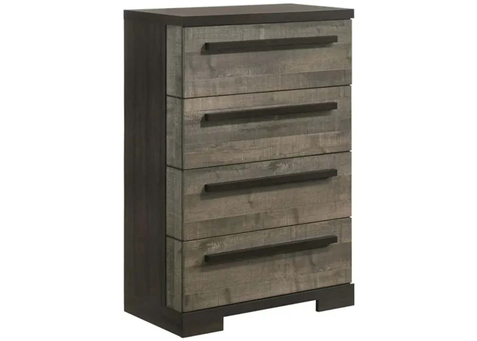 Remington Chest in Rustic Grey & Dark Ebony by Crown Mark