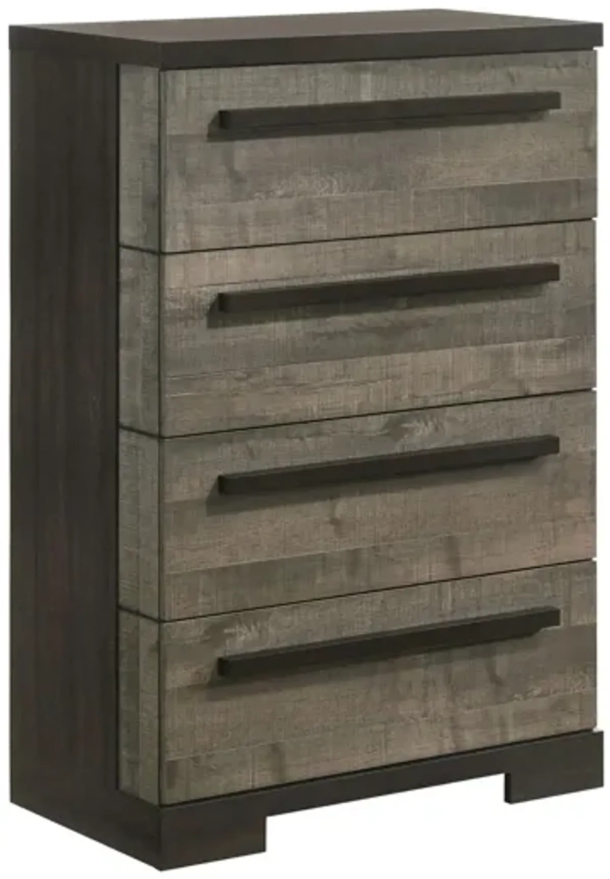 Remington Chest in Rustic Grey & Dark Ebony by Crown Mark