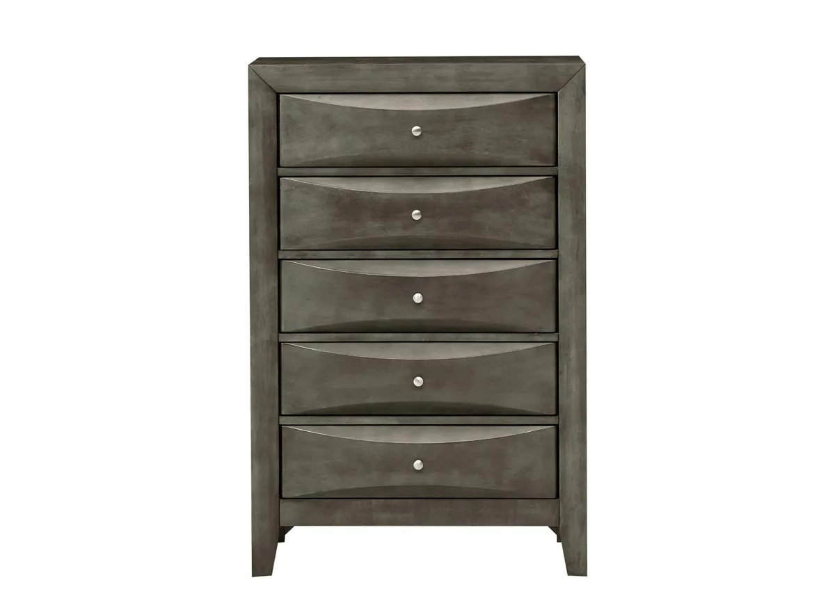 Marilla Bedroom Chest in Gray by Glory Furniture