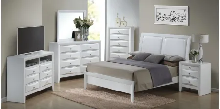 Marilla Bedroom Chest in White by Glory Furniture