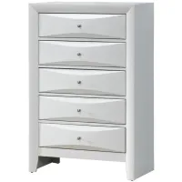 Marilla Bedroom Chest in White by Glory Furniture