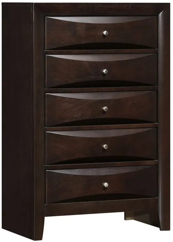 Marilla Bedroom Chest in Cappuccino by Glory Furniture