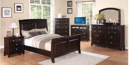 Rae Bedroom Chest in Cappuccino by Glory Furniture