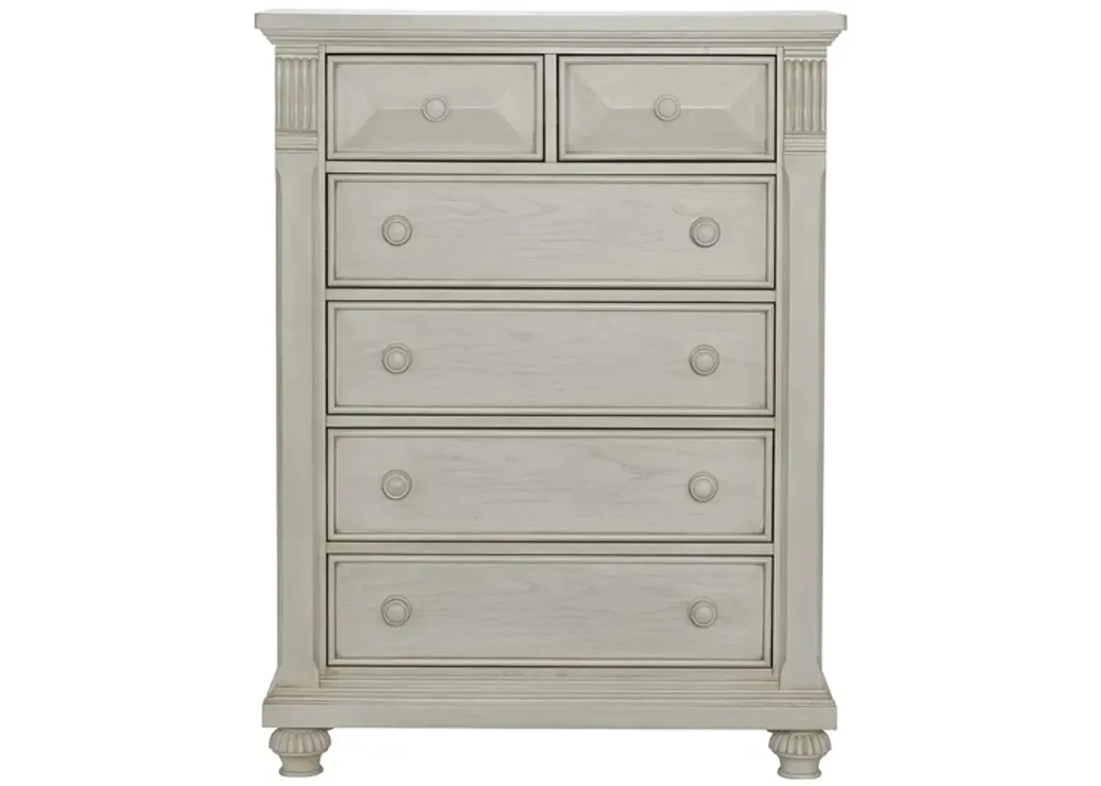 Sedona 6 Drawer Chest in Vintage Ivory by Heritage Baby