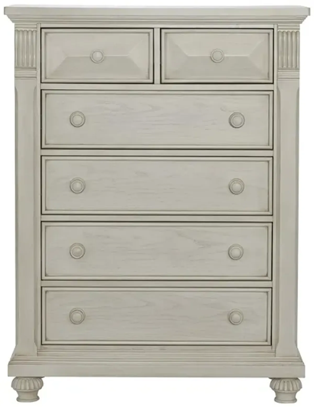 Sedona 6 Drawer Chest in Vintage Ivory by Heritage Baby