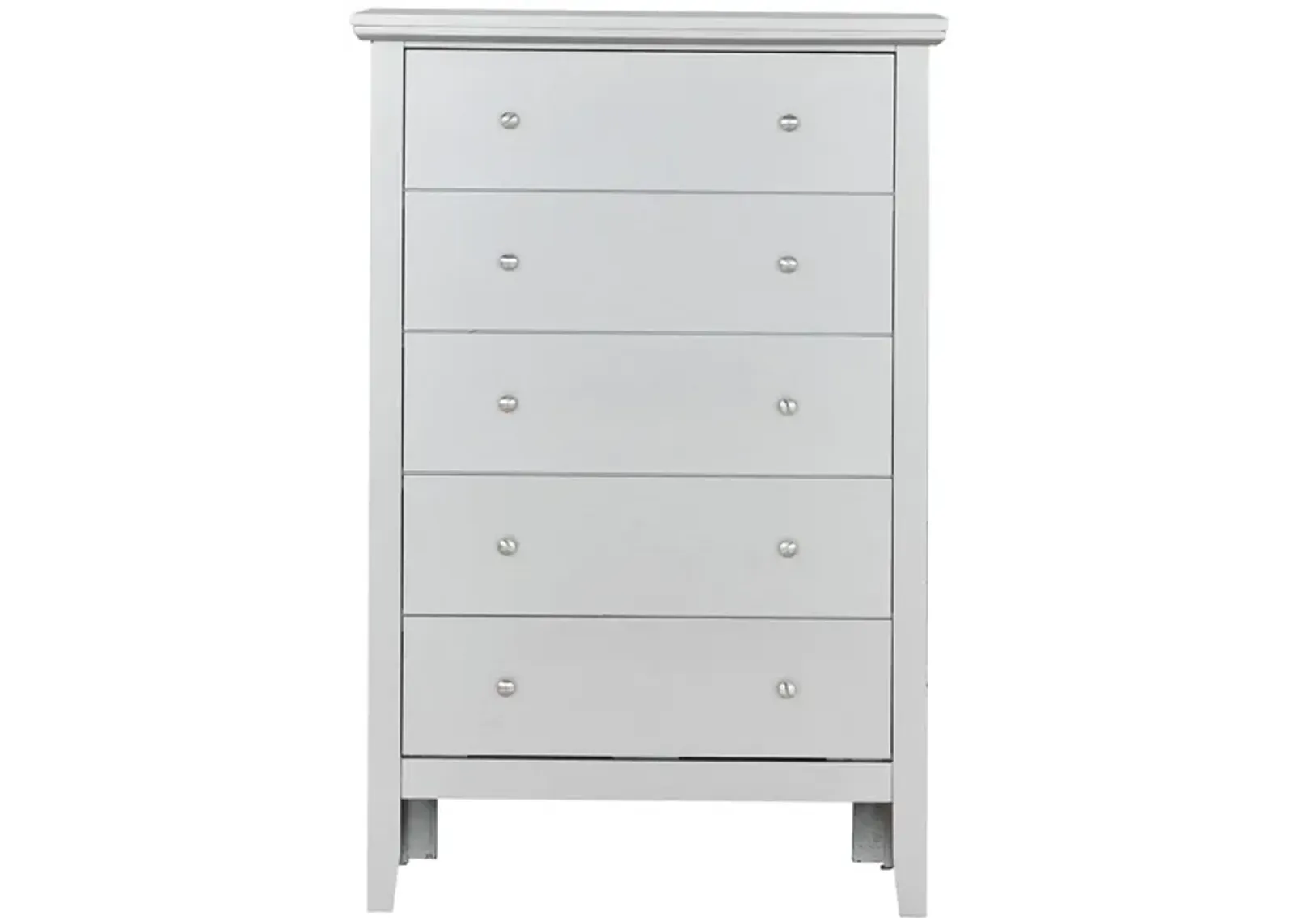 Primo Bedroom Chest in Silver Champagne by Glory Furniture