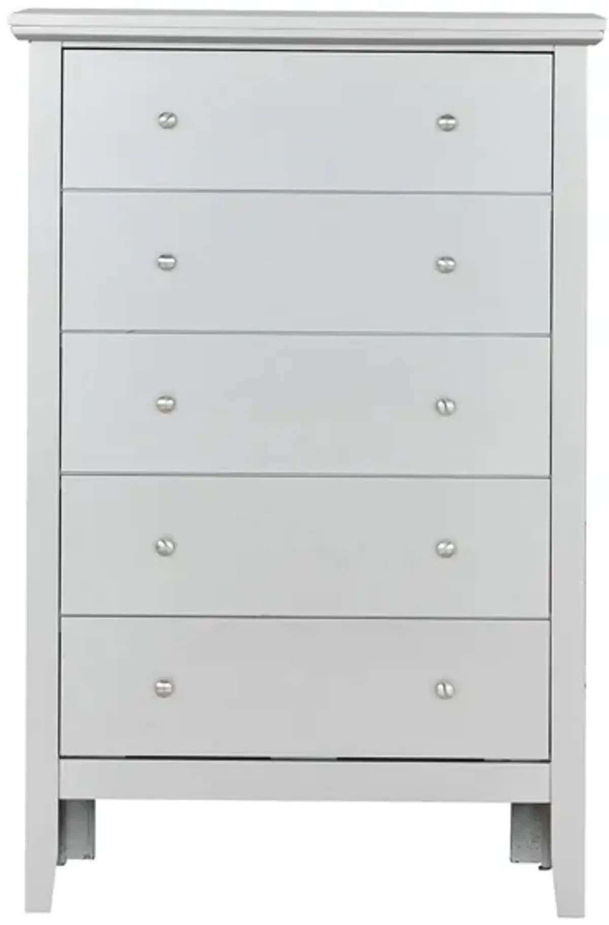 Primo Bedroom Chest in Silver Champagne by Glory Furniture