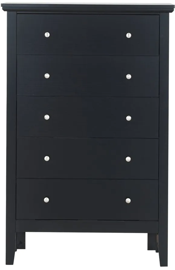 Primo Bedroom Chest in Black by Glory Furniture