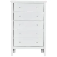 Primo Bedroom Chest in White by Glory Furniture