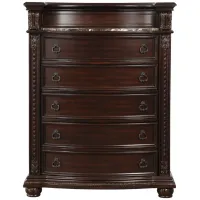 Palace Bedroom Chest in Dark Cherry by Homelegance