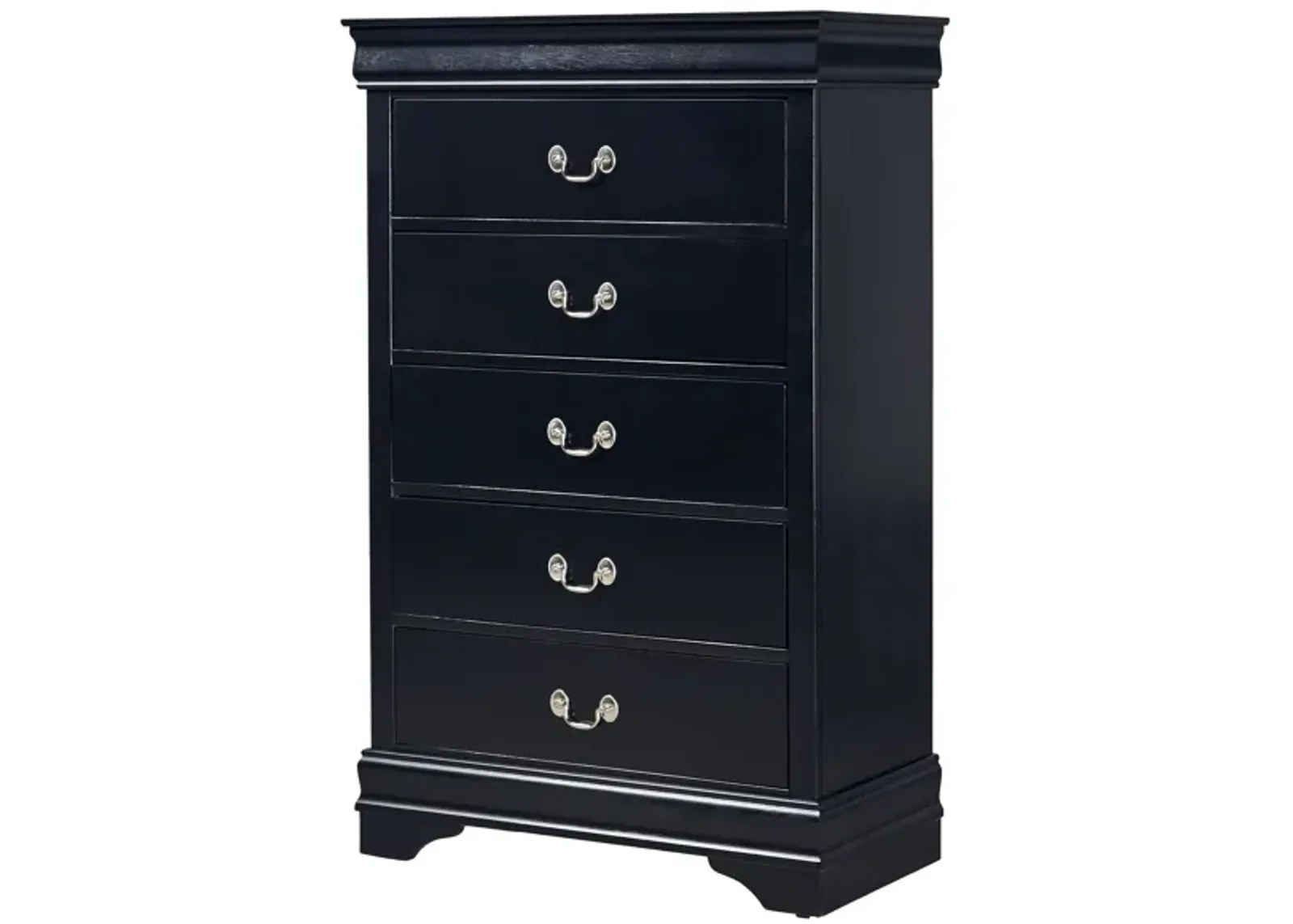 Edina Bedroom Chest in Black by Homelegance