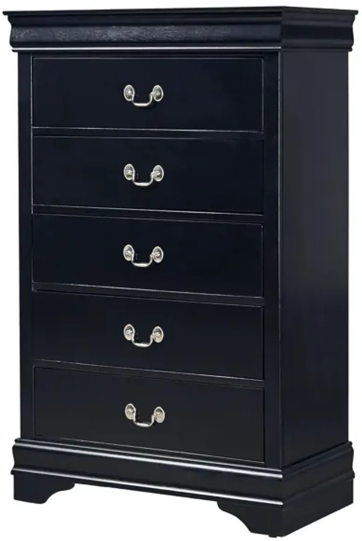 Edina Bedroom Chest in Black by Homelegance