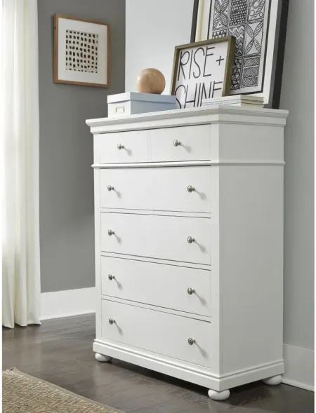 Canterbury Drawer Chest in Natural White by Legacy Classic Furniture