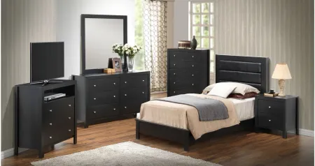 Burlington Bedroom Chest in Black by Glory Furniture