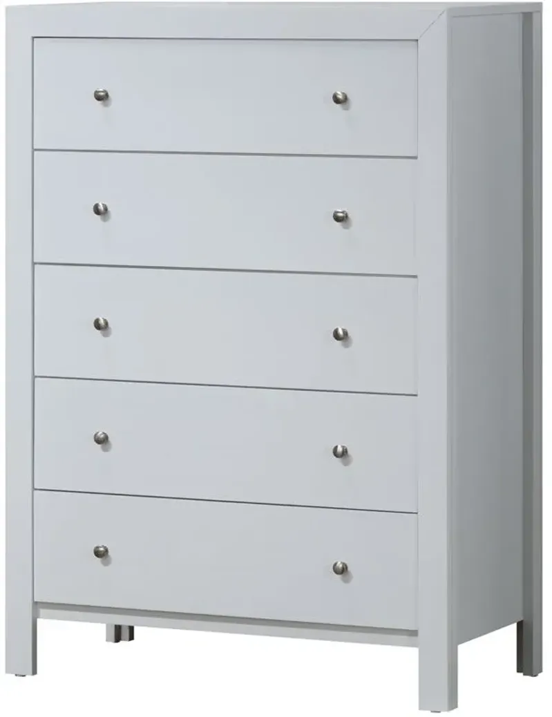 Burlington Bedroom Chest in White by Glory Furniture