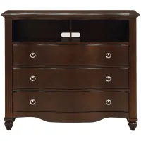 Jayla Media Chest in Espresso by Homelegance