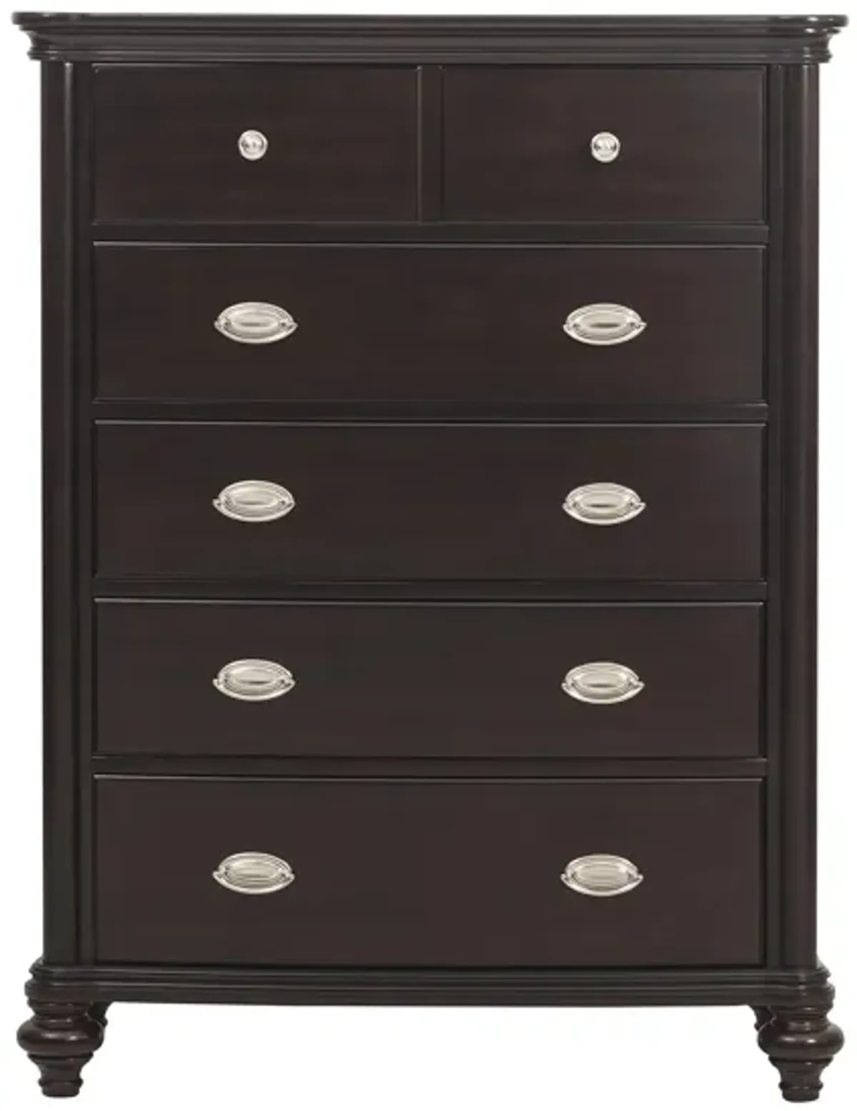 Bay City Bedroom Chest in Dark Cherry by Homelegance