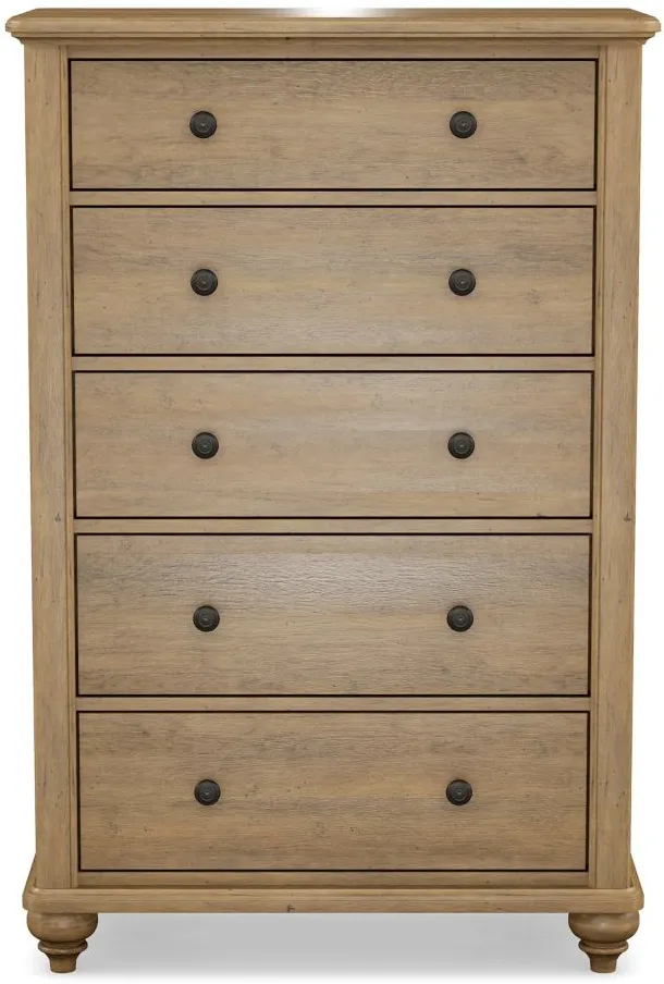 Millcroft Chest in Aged Wheat by Durham Furniture